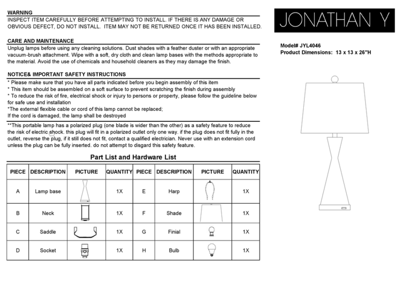 JONATHAN Y JYL4046 User manual