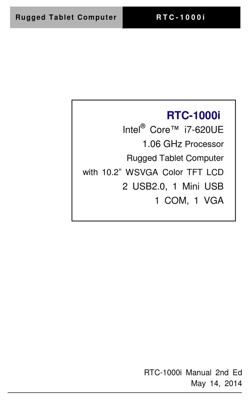 Aaeon RTC-1000i User manual Aaeon RTC-1000i User manual