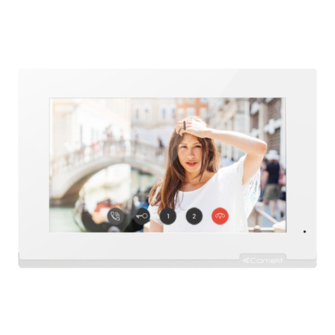 Comelit Venice 6814W User manual