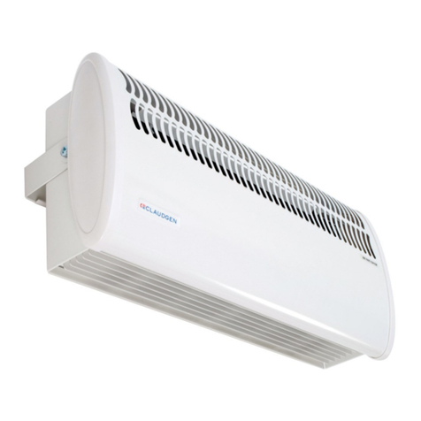 Claudgen HE7010SL Installation & Control Guide