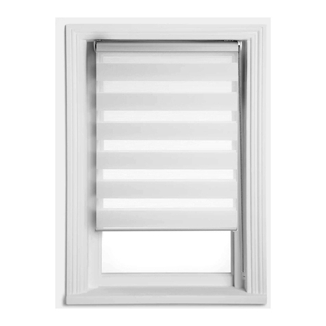 John Lewis DAY & NIGHT ROLLER BLIND instruction manual