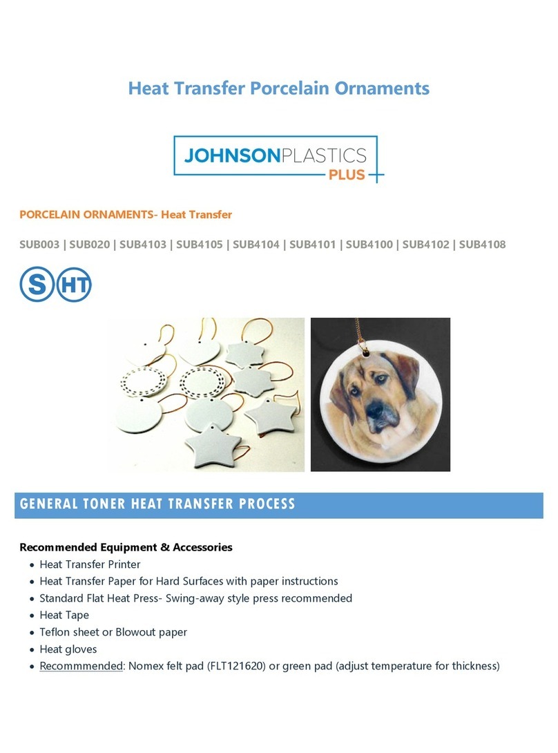 Johnson Plastics Plus SUB003 instructions