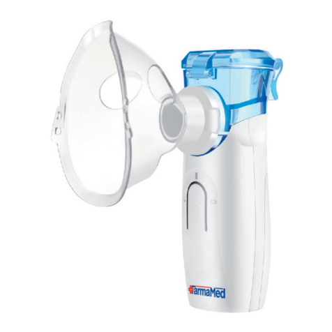 FarmaMed PORTABLE NEBULIZER WITH MESH TECHNOLOGY Instructions for use FarmaMed PORTABLE NEBULIZER WITH MESH TECHNOLOGY Instructions for use