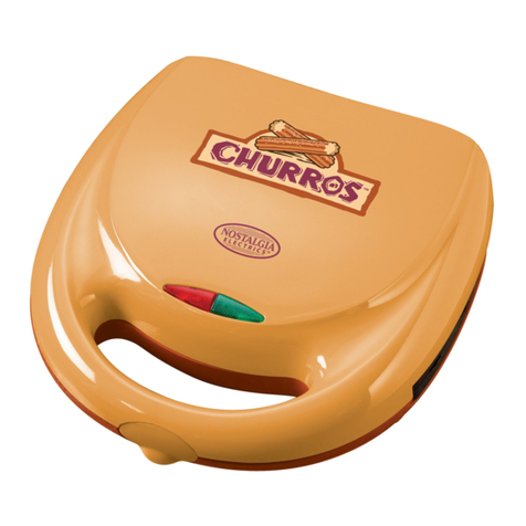 Nostalgia Electrics CHURROS MAKER CSM600 Quick guide Nostalgia Electrics CHURROS MAKER CSM600 Quick guide