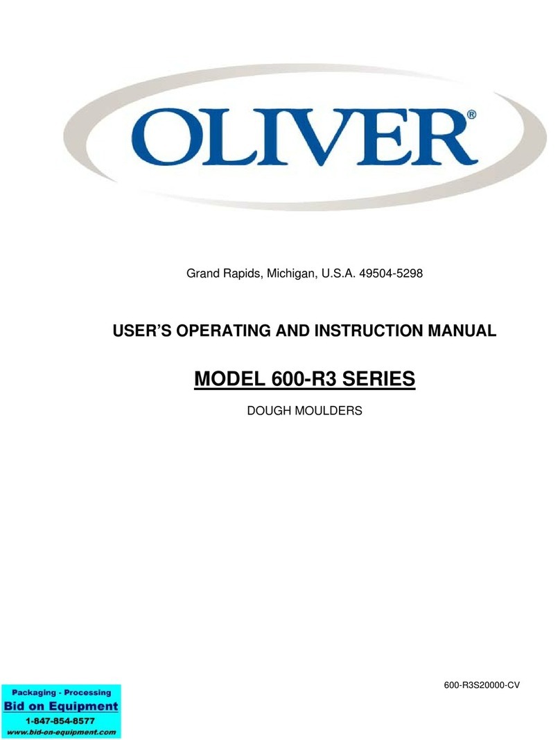 Oliver 600-R3 Series Operation instructions