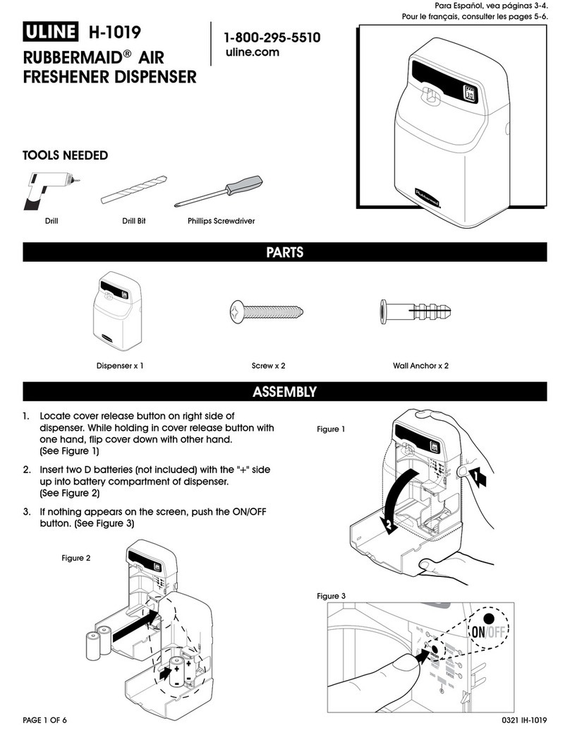 U-Line H-1019 manual
