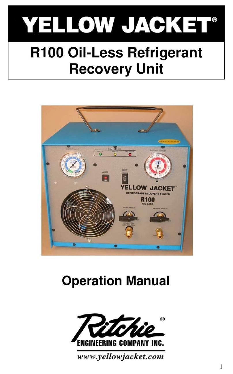 Ritchie YELLOW JACKET R100 Operation manual