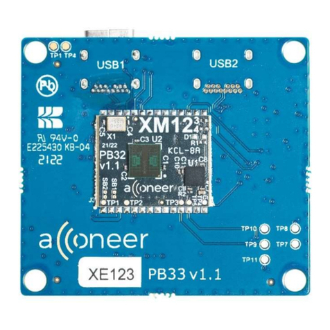 Acconeer XE123 user guide