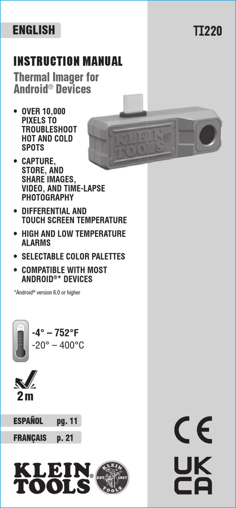 Klein Tools TI220 instruction manual