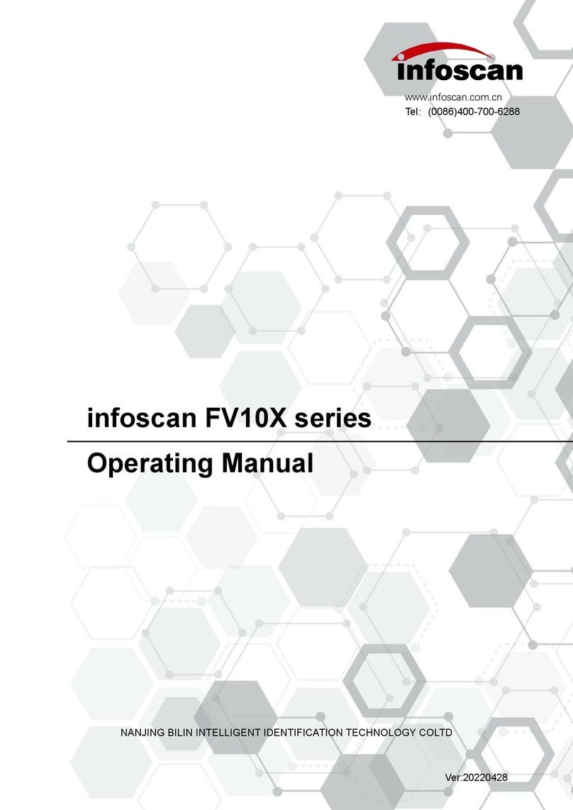 Infoscan FV10X Series operating manual