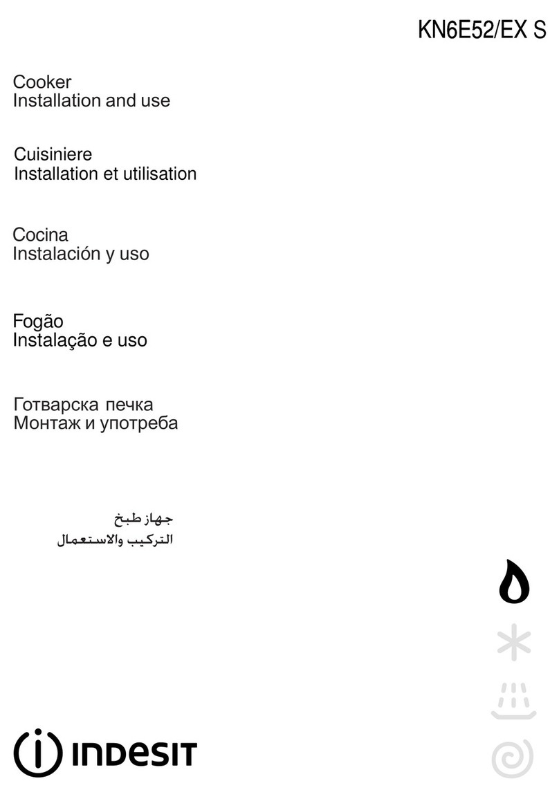 Indesit KN6E52/EX Quick start guide