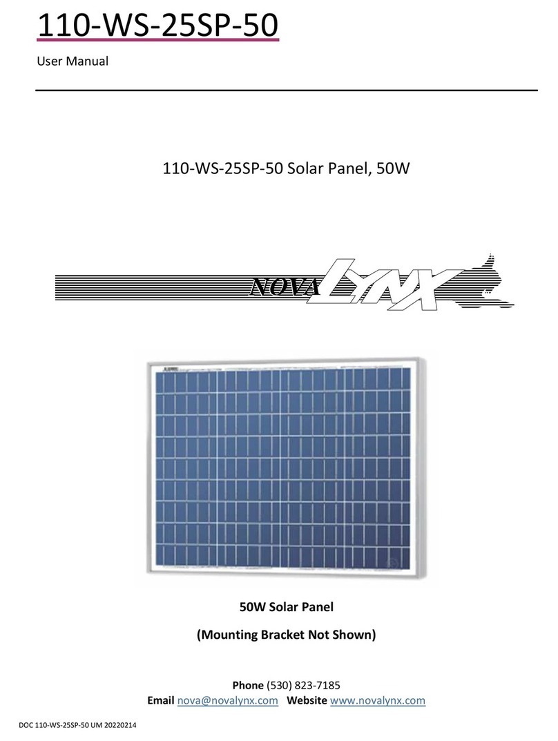 Novalynx 320 Series user manual