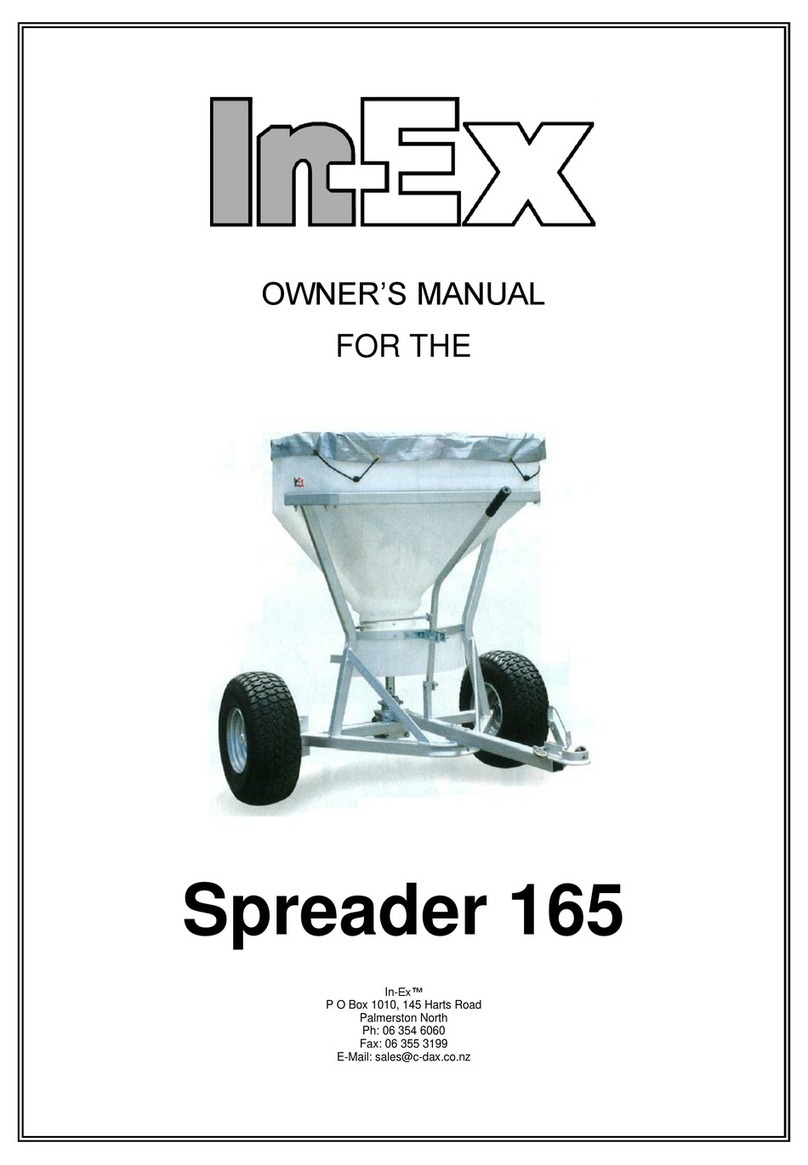In-Ex 165 User manual