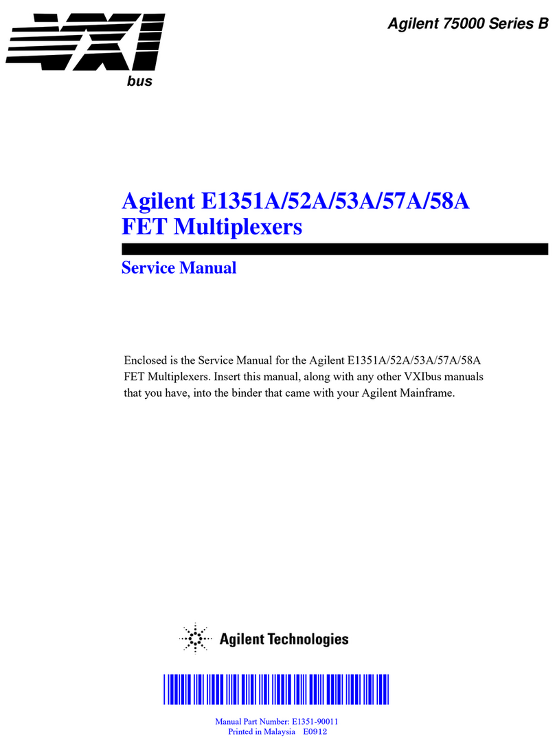 Agilent Technologies 75000 SERIES B User manual