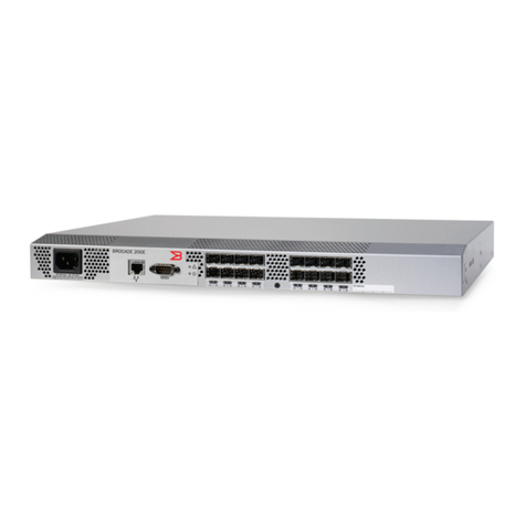 Brocade Communications Systems 200E Series Operating and maintenance manual Brocade Communications Systems 200E Series Operating and maintenance manual