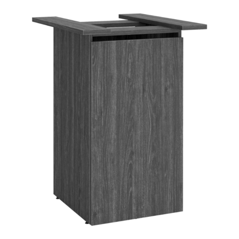 Performance Furnishings PLCUBED2040 Assembly instructions Performance Furnishings PLCUBED2040 Assembly instructions
