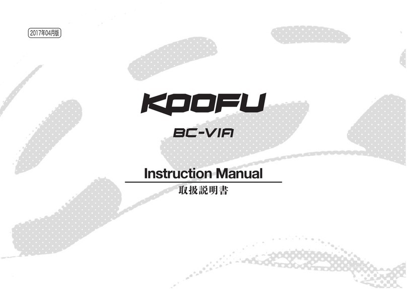 KOOFU BC-VIA instruction manual