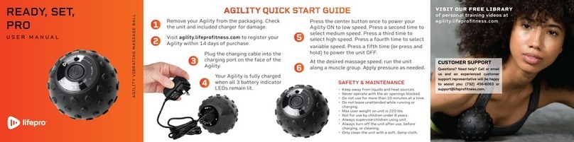 Lifepro READY, SET, PRO User manual