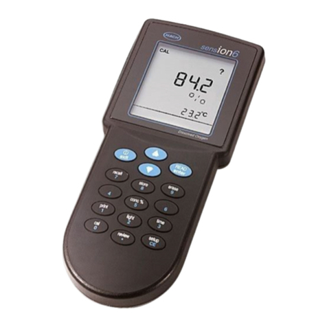 Hach sension6 User manual Hach sension6 User manual