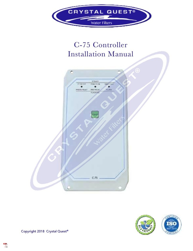 Crystal Quest C-75 installation manual