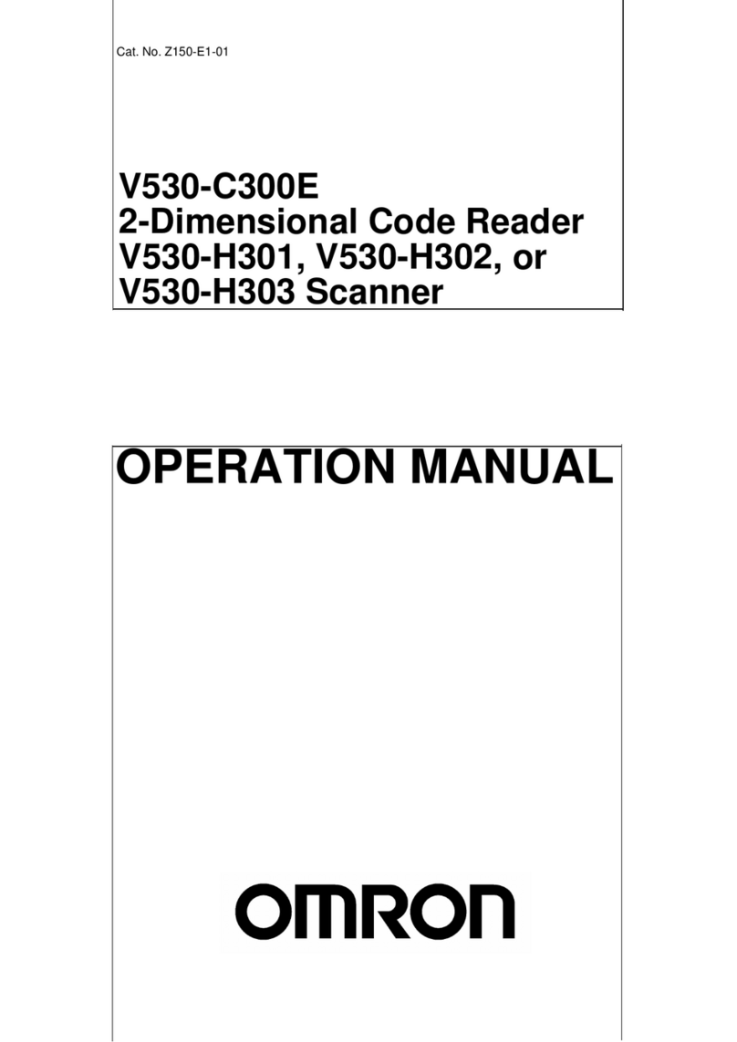 Omron V530-C300E User manual