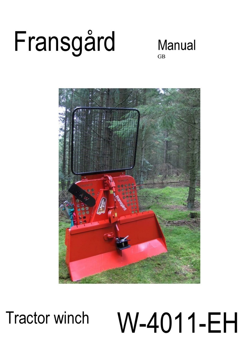 Fransgard W-4011-EH manual