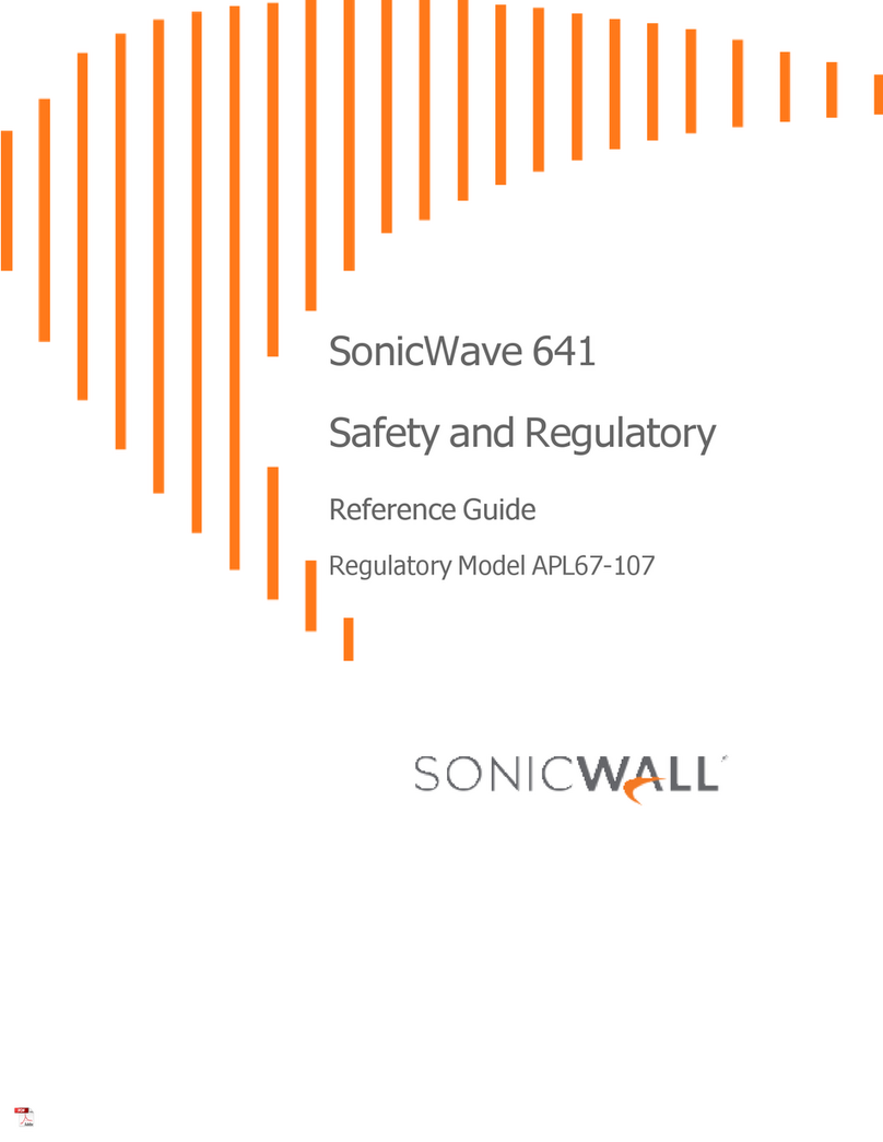 SonicWALL SonicWave 641 reference guide SonicWALL SonicWave 641 reference guide