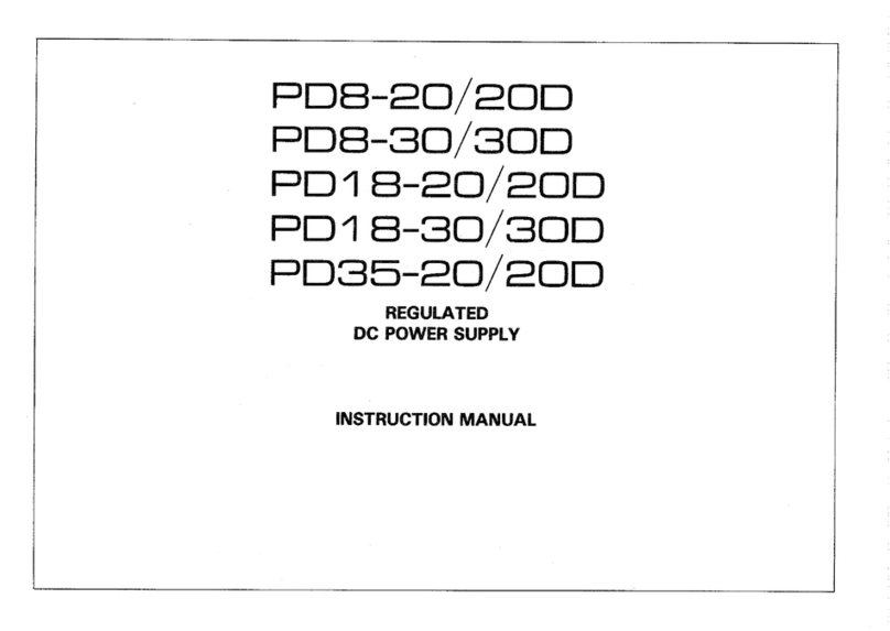 Kenwood PD8-20 instruction manual Kenwood PD8-20 instruction manual