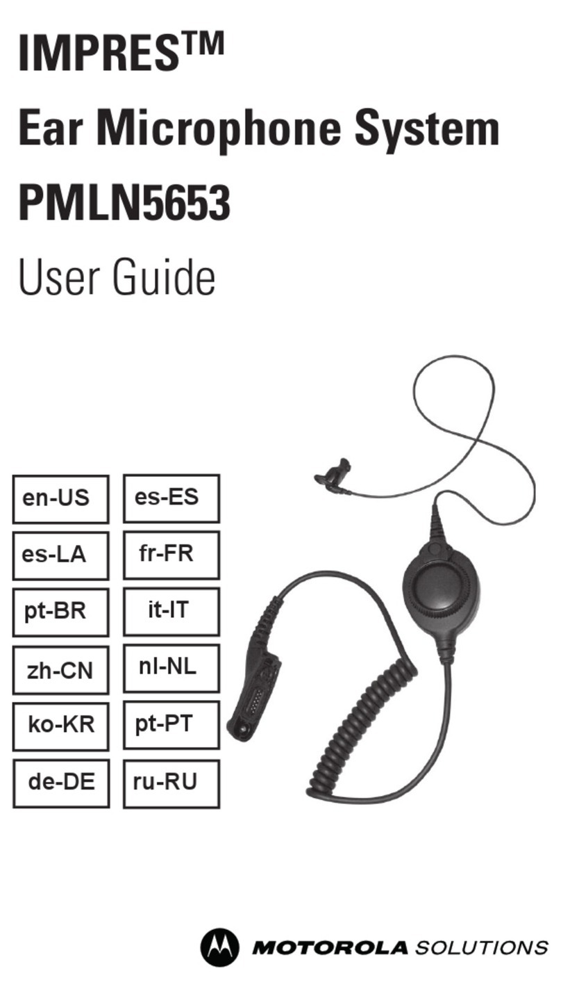 Motorola solutions IMPRES PMLN5653 user guide