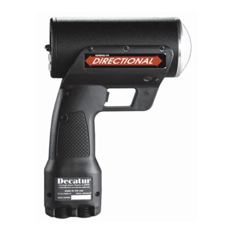Decatur Electronics Genesis VP Directional User manual
