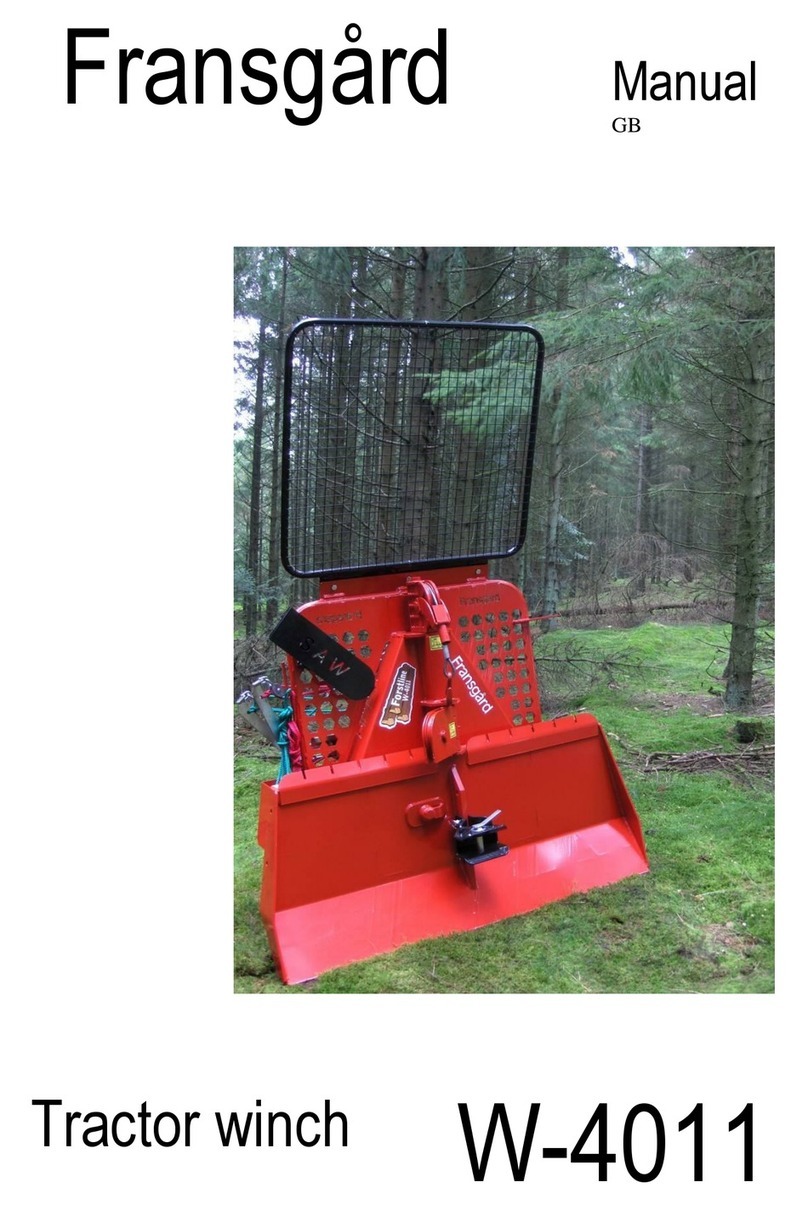 Fransgard W-4011 manual