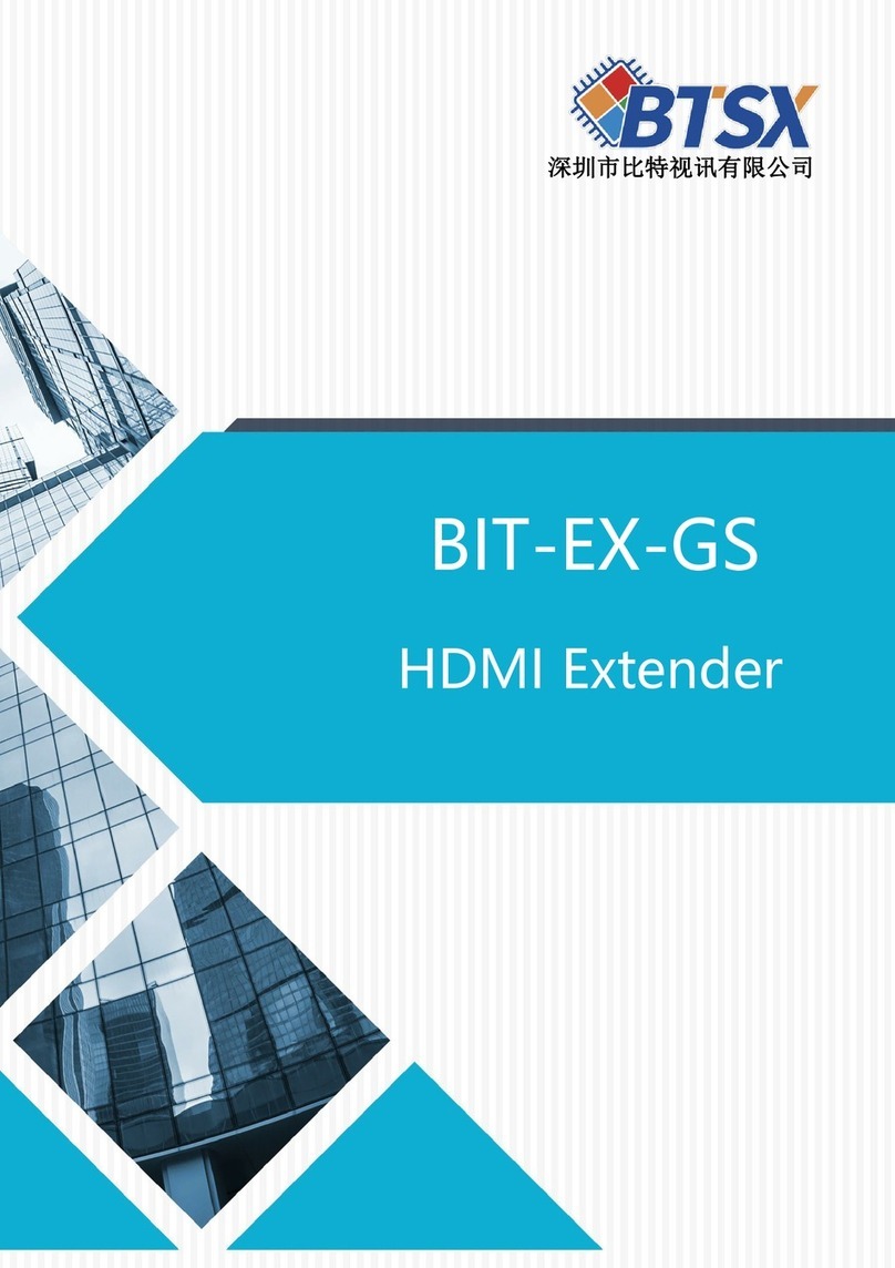BTSX BIT-EX-GS owner's manual