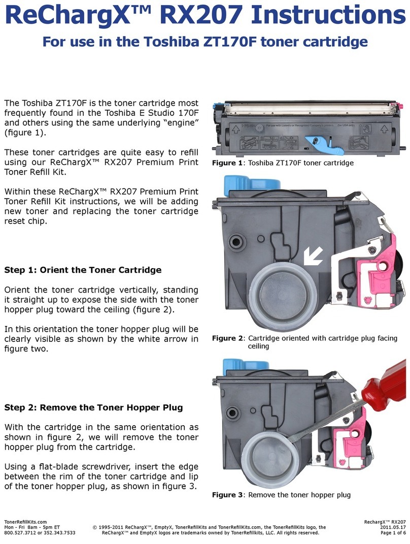 ReChargx RX207 instructions
