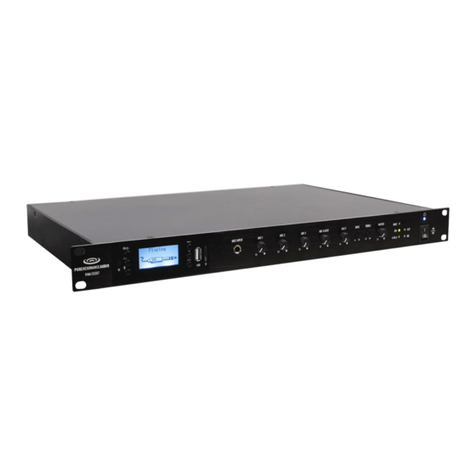 Pure Resonance Audio RMA350BT Installation and operation manual