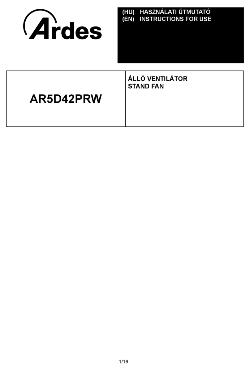 ARDES AR5D42PRW Instructions for use