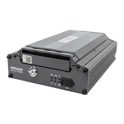 Brigade MDR 600 Series manual