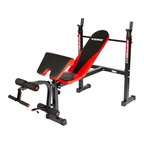 York Fitness ASPIRE 320 owner's manual