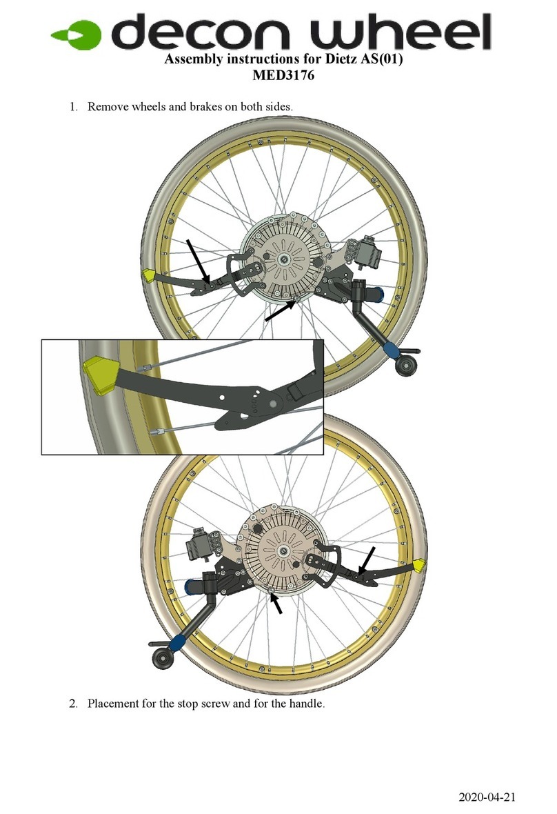 Decon wheel Dietz AS User manual Decon wheel Dietz AS User manual