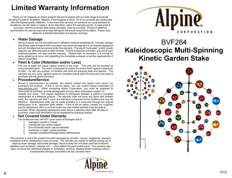 Alpine BVF264 quick guide