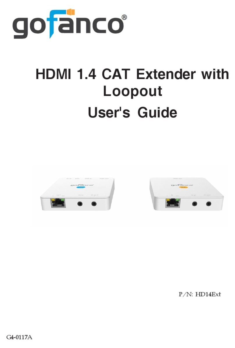 gofanco HD14Ext user guide
