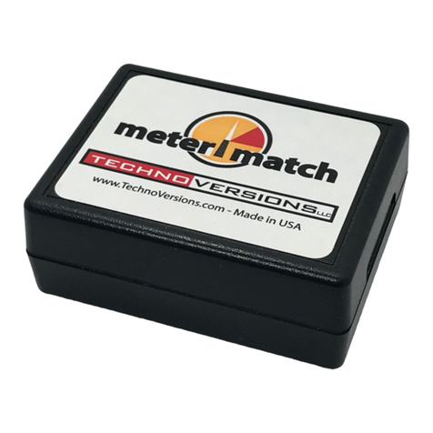TechnoVersions MeterMatch-VR manual