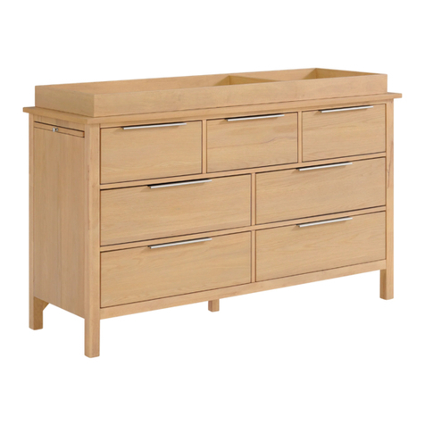 Nurture& The Changing Table Topper User manual