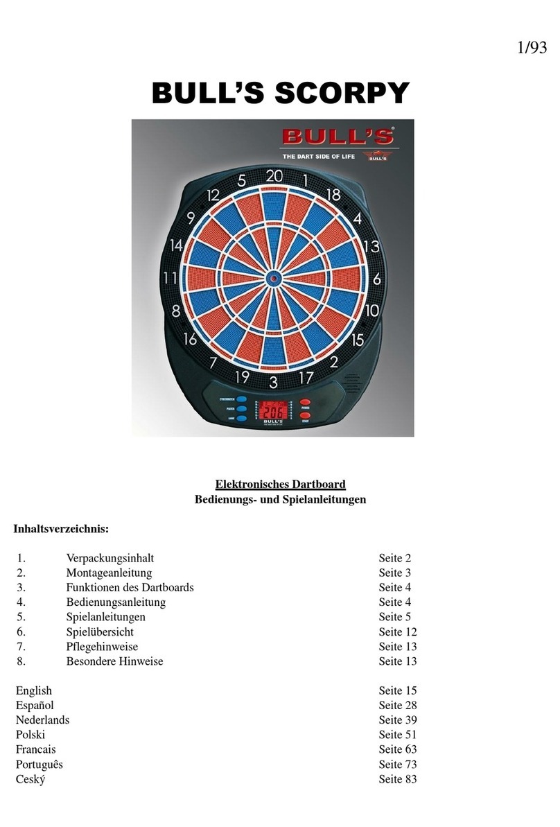 Bulls SCORPY Owner's manual and game instructions