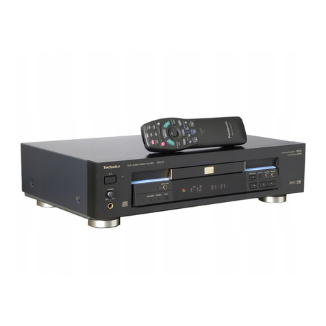 Panasonic DVD-A7 User manual
