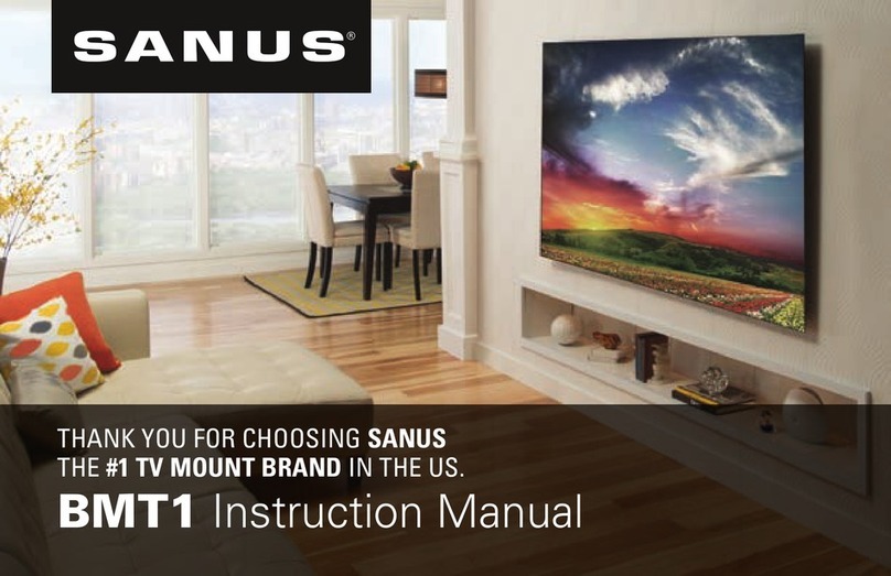 Sanus BMT1 instruction manual