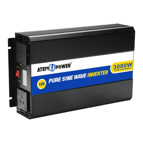 ATEMPOWER PSI3000-BLK-UD-AP user manual