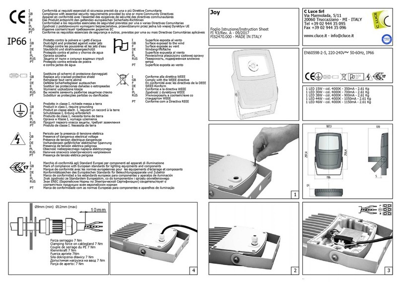C Luce Joy quick start guide