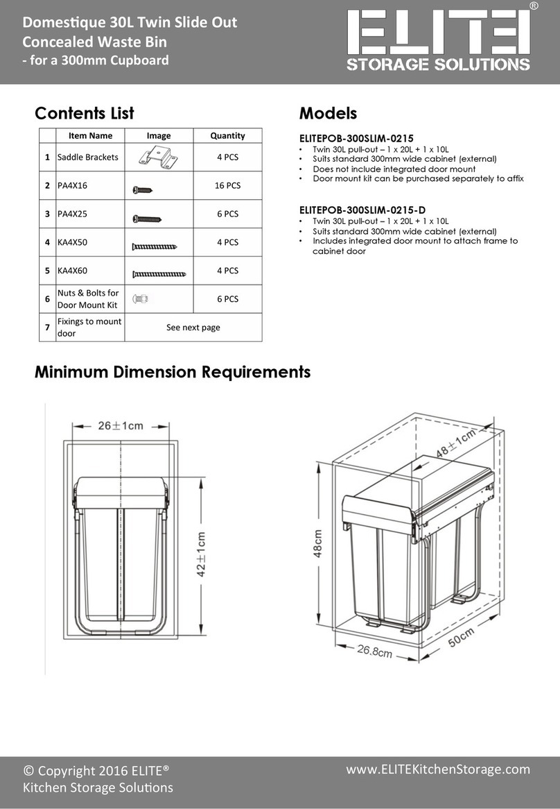 Elite ELITEPOB-300SLIM-0215 quick guide