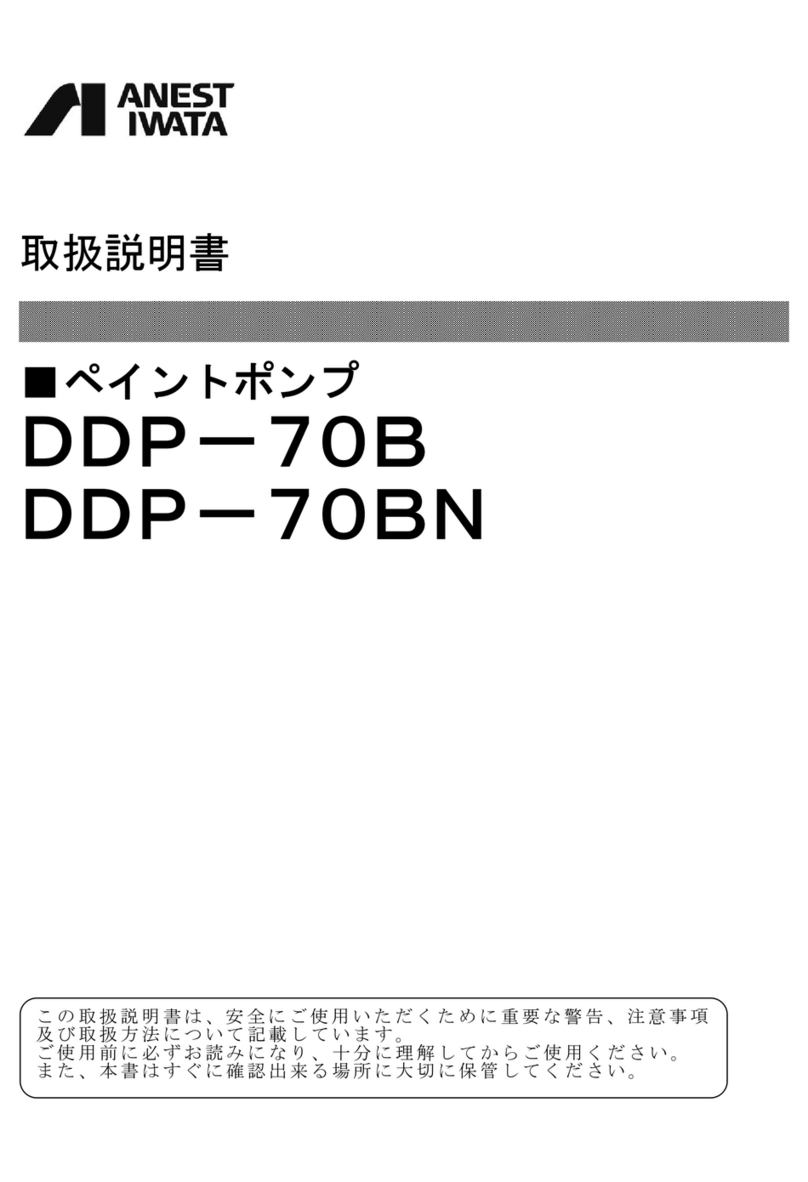 Anest Iwata DDP-70B User manual