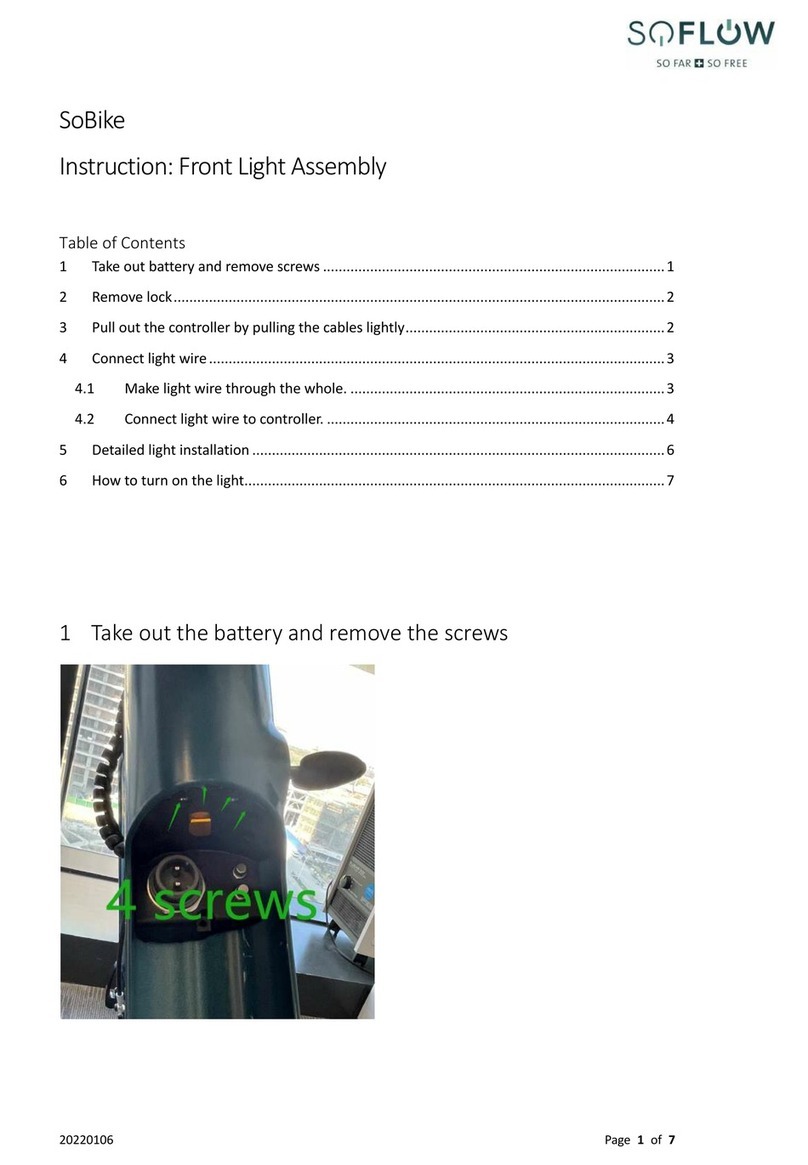 SoFlow SoBike Assembly instructions